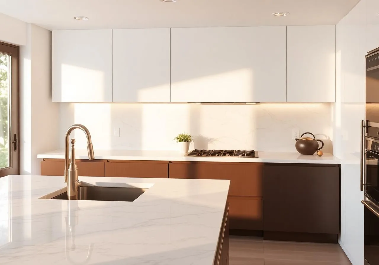 Spotless modern kitchen